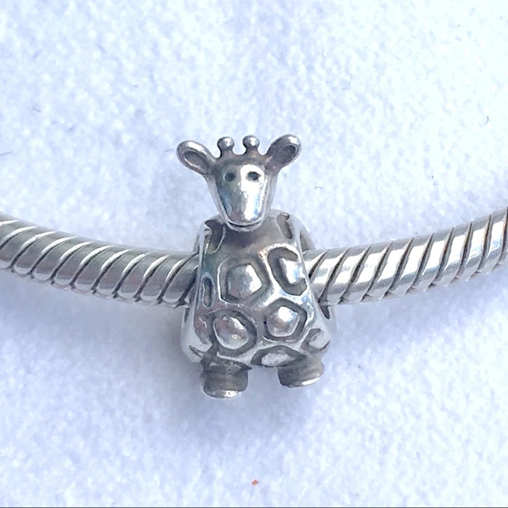 Pandora giraffe charm sterling silver charm